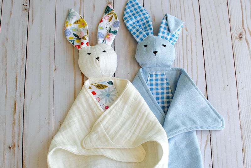 How to sew a baby bunny blanket Brother